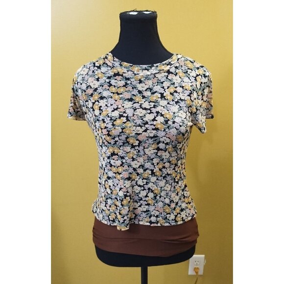 Knit Works Sheer Blouse XS - Picture 1 of 5